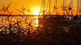 Sierpniowy zachód słońca nad jeziorem Dargin - zdjęcie 14