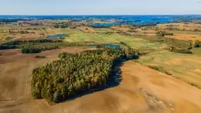 Jesień na mazurskich traktach, polach i łąkach, październik 2022 - zdjęcie 30