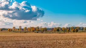 Jesień na mazurskich traktach, polach i łąkach, październik 2022 - zdjęcie 14