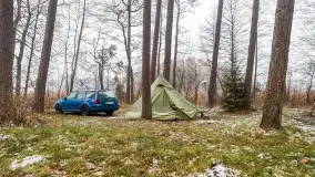 Mazurski biwak, w listopadzie, poznaj mobilne biuro Mazury24 - zdjęcie 8