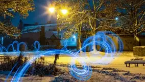 Zimowo - świąteczna wersja nocnego Kętrzyna - zdjęcie 13