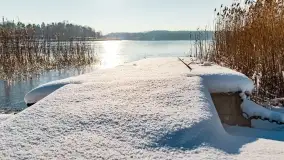 Stranda w pięknej, grudniowej i zimowej scenerii - zdjęcie 22