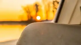 Wschód słońca nad jeziorem Niegocin, grudzień 2022 - zdjęcie 34