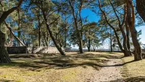 Cmentarz wojenny Jagerhohe i jezioro Święcajty na początku wiosny, 2022 - zdjęcie 32