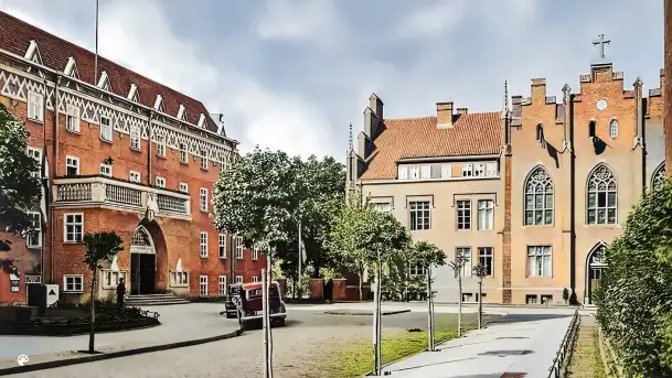 Przedwojenne i kolorowane zdjęcia Ełku (Lyck)