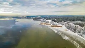 Bajkowe i zimowe klimaty nad jeziorem Dargin, grudzień 2022 - zdjęcie 6