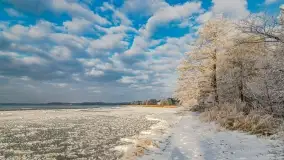 Bajkowe i zimowe klimaty nad jeziorem Dargin, grudzień 2022 - zdjęcie 28