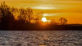 Wschód słońca nad jeziorem Śniardwy, Krzywy Róg - zdjęcie 8