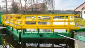 Śluzy Guzianka I i II w śnie zimowym, styczeń 2023 r. - zdjęcie 8