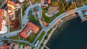 Zachód słońca w Rynie, jezioro Ryńskie, styczeń 2023 - zdjęcie 38