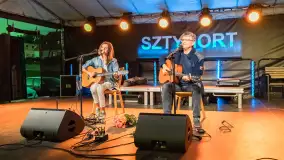 Andrzej Korycki i Dominika Żukowska, Sztynort, sierpień 2022 r. - zdjęcie 1