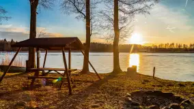 Kolejny zachód nad jeziorem Ryńskim, luty 2023 - zdjęcie 25