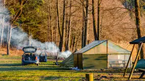 Kolejny zachód nad jeziorem Ryńskim, luty 2023 - zdjęcie 7