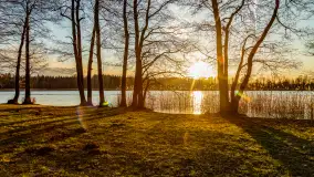 Kolejny zachód nad jeziorem Ryńskim, luty 2023 - zdjęcie 31