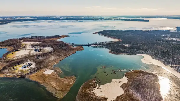 Słonecznie i zimowo przy moście Sztynorckim - zdjęcie 5