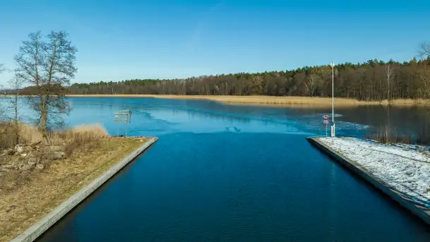 Kanał Kula z lotu ptaka, przedwiośnie 2023 - zdjęcie 7