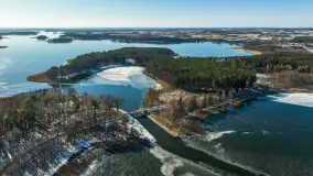 Kanał Kula z lotu ptaka, przedwiośnie 2023 - zdjęcie 20