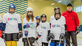 Hokejowa odporność, event marki ENTitis w Giżycku - zdjęcie 13