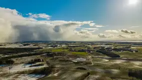 Komórki śniegowe widziane z góry, marzec 2023 r. - zdjęcie 5