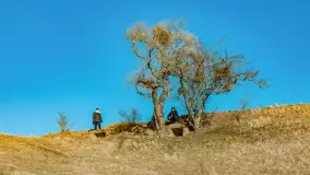 Grodzisko Św. Góra, jezioro Wojnowo, marzec 2023 r. - zdjęcie 60