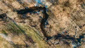 Grodzisko Św. Góra, jezioro Wojnowo, marzec 2023 r. - zdjęcie 54