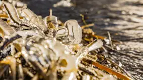 Jezioro Gołdopiwo na początku marca 2023 r. - zdjęcie 27