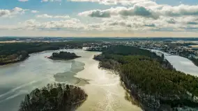 Wyspa Wydmińska i jezioro Wydmińskie, końcówka zimy 2023 r. - zdjęcie 19