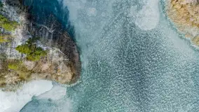 Wyspa Wydmińska i jezioro Wydmińskie, końcówka zimy 2023 r. - zdjęcie 32