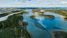 Wyspa Wydmińska i jezioro Wydmińskie, końcówka zimy 2023 r. - zdjęcie 43