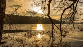 Wschód słońca nad jeziorem Tyrkło, marzec 2023 r. - zdjęcie 44