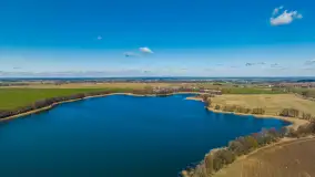 Wiosenne Mazury widziane z drona, końcówka marca 2023 r. - zdjęcie 37