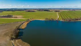 Wiosenne Mazury widziane z drona, końcówka marca 2023 r. - zdjęcie 36