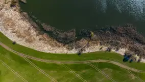 Wiosenne Mazury widziane z drona, końcówka marca 2023 r. - zdjęcie 26