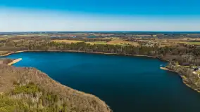 Mazury z lotu ptaka, marzec - kwiecień 2023 r. - zdjęcie 26