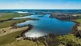 Mazury z lotu ptaka, marzec - kwiecień 2023 r. - zdjęcie 37
