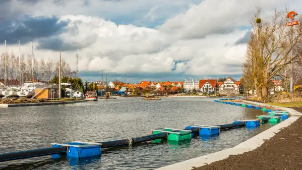 Węgorapa i kanał Węgorzewski pod koniec marca 2023 r. - zdjęcie 2