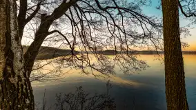 Wschód słońca nad jeziorem Dejguny, kwiecień 2023 r. - zdjęcie 12