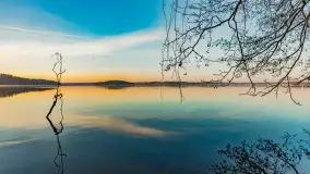 Wschód słońca nad jeziorem Dejguny, kwiecień 2023 r. - zdjęcie 57