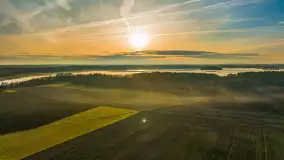 Wschód słońca nad jeziorem Dejguny, kwiecień 2023 r. - zdjęcie 56