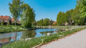 Kanał Łuczański w remoncie, postęp prac, maj 2023 r. - zdjęcie 17