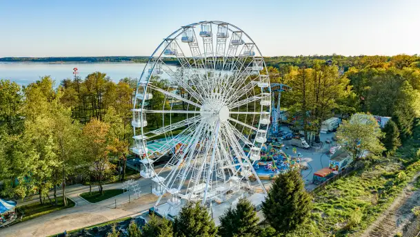 Koło nazywane okiem Giżycka robi wrażenie, maj 2023 r. - zdjęcie 2