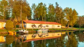 Zachód słońca nad jeziorem Kisajno, maj 2023 r. - zdjęcie 7