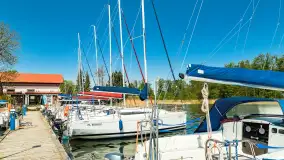 Port Piękna Góra nad jeziorem Tajty, maj 2023 r. - zdjęcie 47