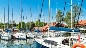 Port Piękna Góra nad jeziorem Tajty, maj 2023 r. - zdjęcie 22