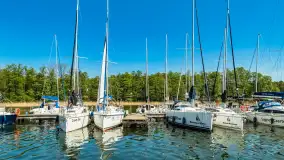 Port Piękna Góra nad jeziorem Tajty, maj 2023 r. - zdjęcie 30