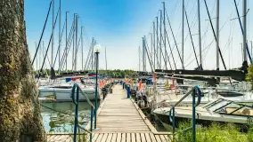 Port Piękna Góra nad jeziorem Tajty, maj 2023 r. - zdjęcie 42