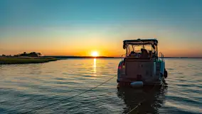 Zachód słońca nad jeziorem Niegocin, maj 2023 r. - zdjęcie 17