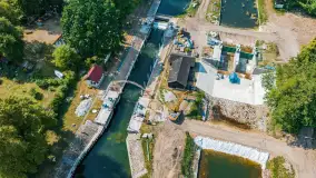 Śluza Karwik, kanał Jegliński, czerwiec 2023 r. - zdjęcie 14