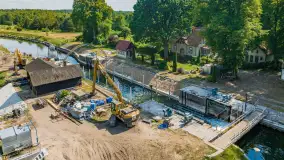 Śluza Karwik, kanał Jegliński, czerwiec 2023 r. - zdjęcie 12