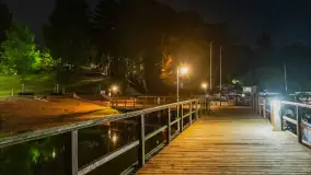 Nocne zdjęcia portu Łabędzi Ostrów, lipiec 2023 r. - zdjęcie 10